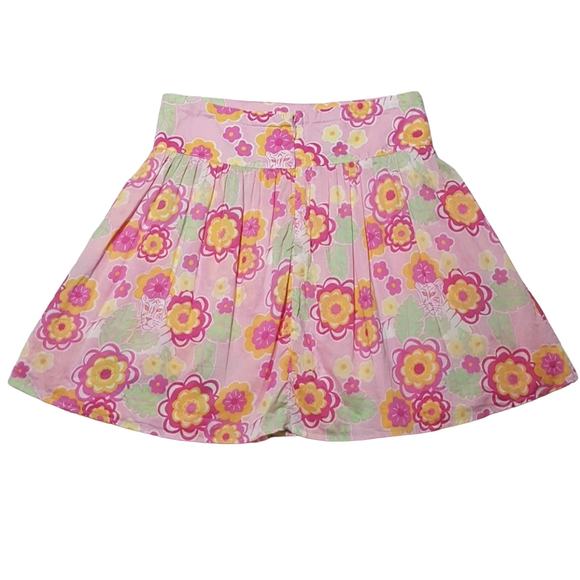 Rugged Bear two-piece cotton floral tiger sleeveless blouse gathered skirt set - Picture 5 of 8